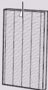 SHARP UAPM50EB - Filtre de remplacement - 1