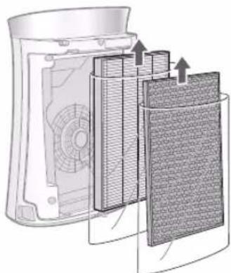 SHARP UAPM50EB - FILTER AND GLUE SHEET INSTALLATION - 3