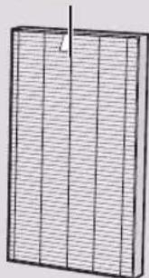 SHARP UAPM50EB - Filtro de substituição - 1