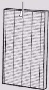 SHARP UAPM50EB - Filtro de repuesto - 1