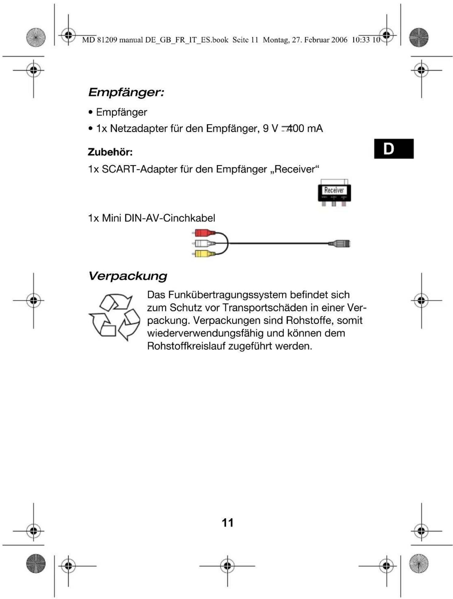 MEDION LIFE S65002 (MD 82044) - Empfänger - 9