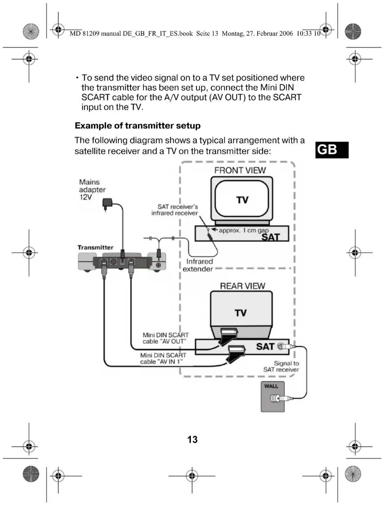 MEDION LIFE S65002 (MD 82044) - No SCART connection - 2