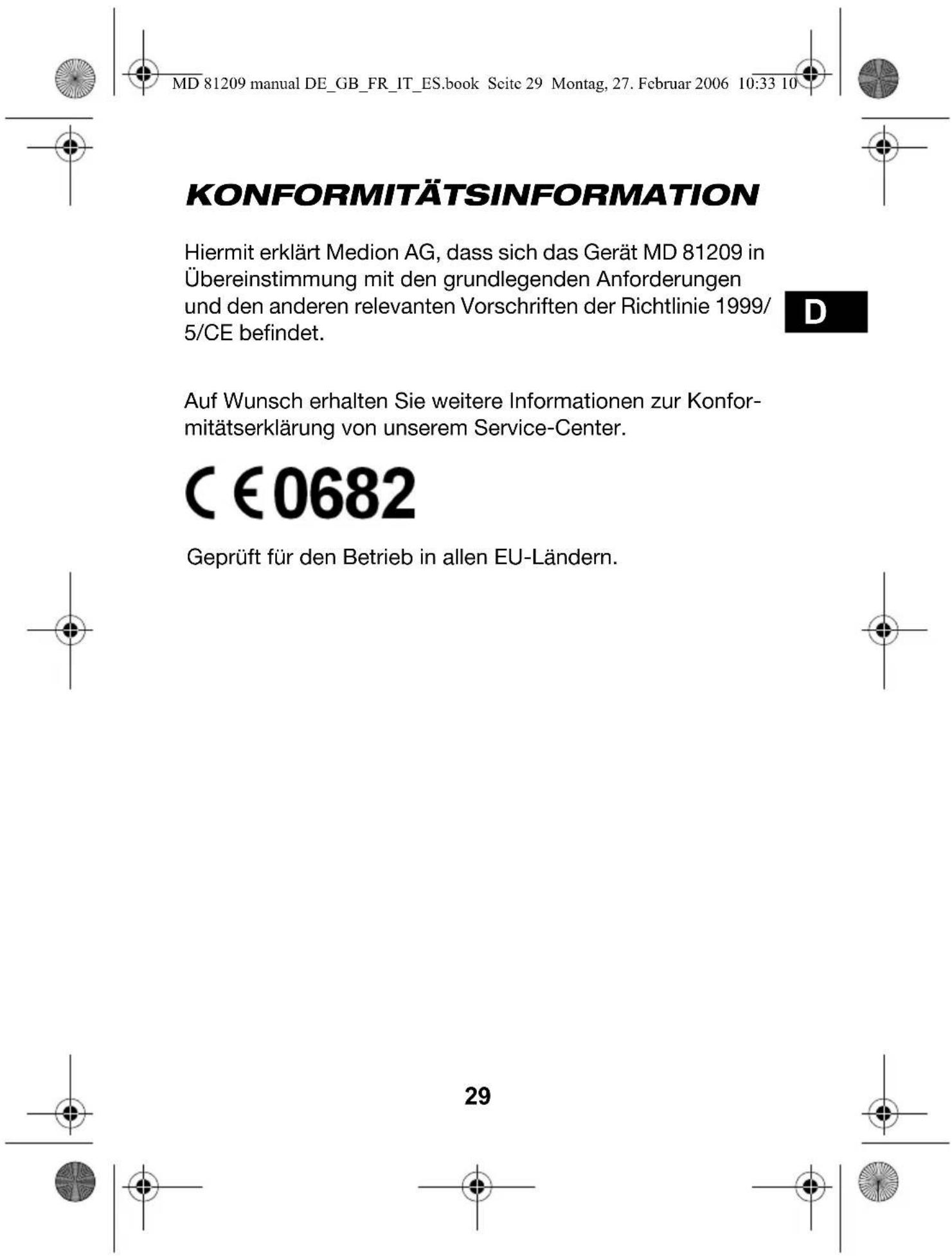 MEDION LIFE S65002 (MD 82044) - Empfänger: - 13