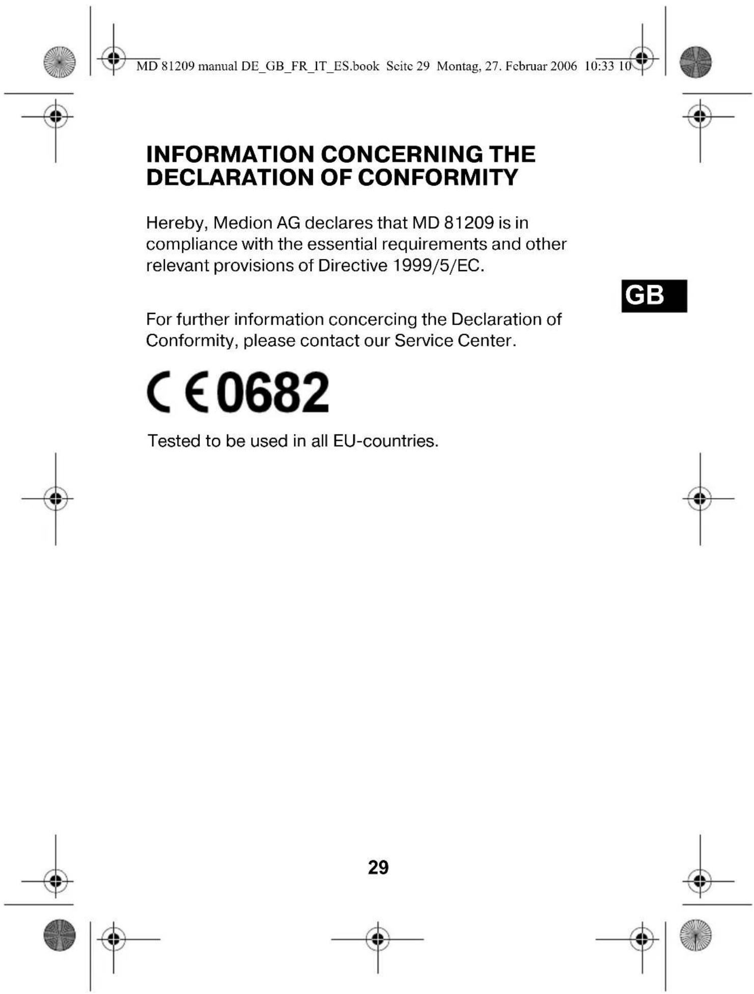 MEDION LIFE S65002 (MD 82044) - Receiver: - 13