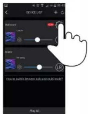 DEVICE LIST Macintosh Line 10 Auto No only How to switch between audio and audio mode? Play All