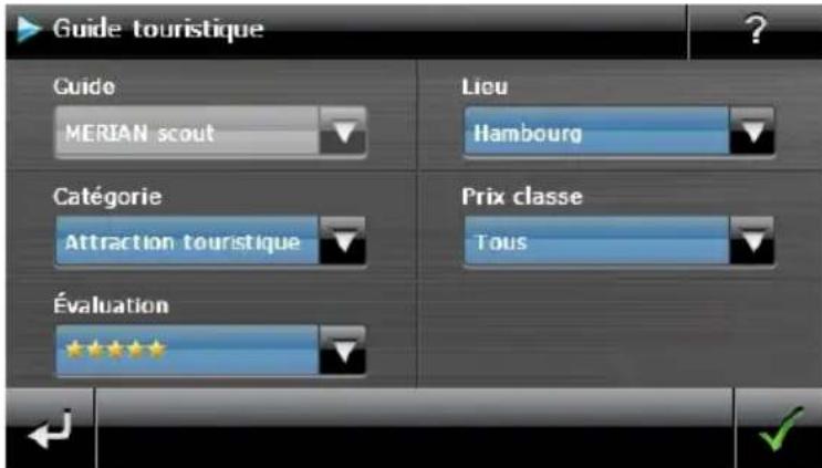 Guide touristique Guide MERIAN scout Catégorie Attraction touristique Évaluation Lieu Hambourg Prix classe Tous