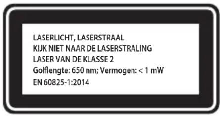 Graphite 59G812 - VEILIGHEIDSVOORSCHRIFTEN VOOR DE LASER - 2