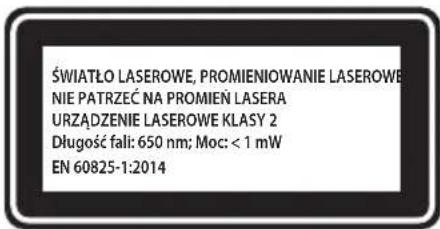 Graphite 59G812 - ZASADY BEZPIECZENSTWA DLA URZADZENIA LASEROWEGO - 2