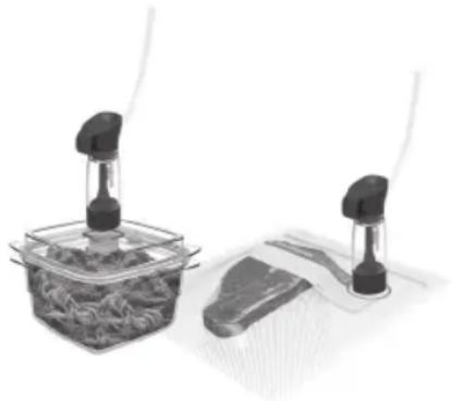 FOODSAVER FFS017X - Bruk FoodSaver™-tilbehør - 1