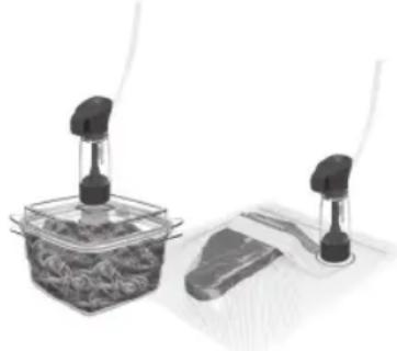 FOODSAVER FFS017X - Utilisation des accessoires FoodSaver™ - 1