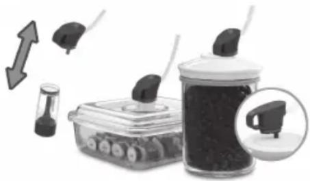 FOODSAVER FFS017X - Utilizar acessórios FoodSaver™ - 2