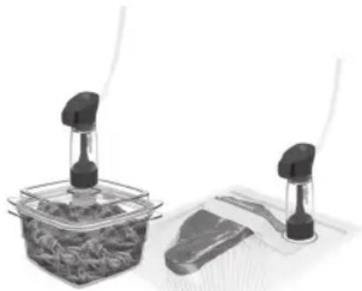 FOODSAVER FFS017X - Verwenden von FoodSaver™-Zubehör - 1