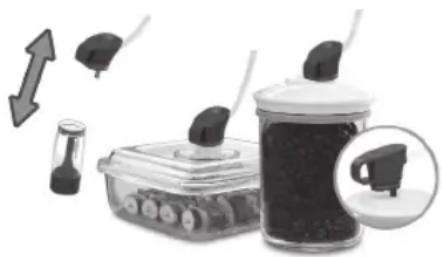 FOODSAVER FFS017X - Använda FoodSaver™-tillbehör - 2