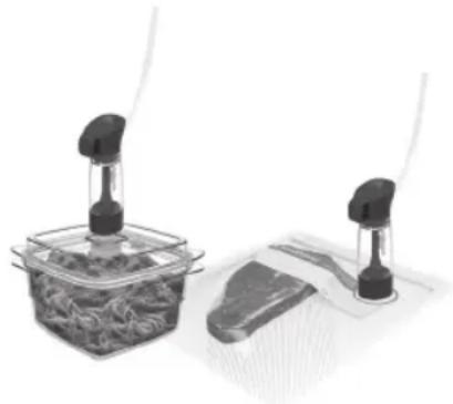 FOODSAVER FFS017X - Utilización de accesorios FoodSaver™ - 1