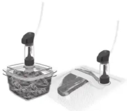 FOODSAVER FFS017X - Използване на аксесоари FoodSaver™ - 1