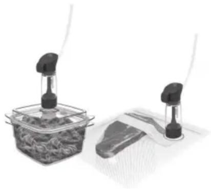 FOODSAVER FFS017X - Utilizar acessórios FoodSaver™ - 1