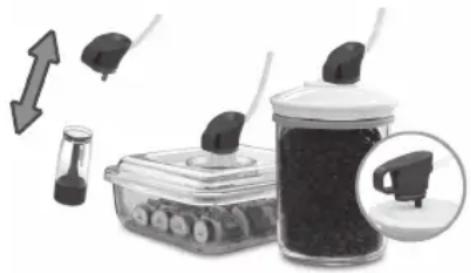 FOODSAVER FFS017X - Brug af FoodSaver™-tilbehør - 2