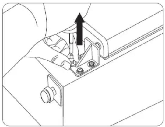 POLAR CD615 - Inversion de la porte (hors modèle CB921/CD086/CD087/CD088) - 2