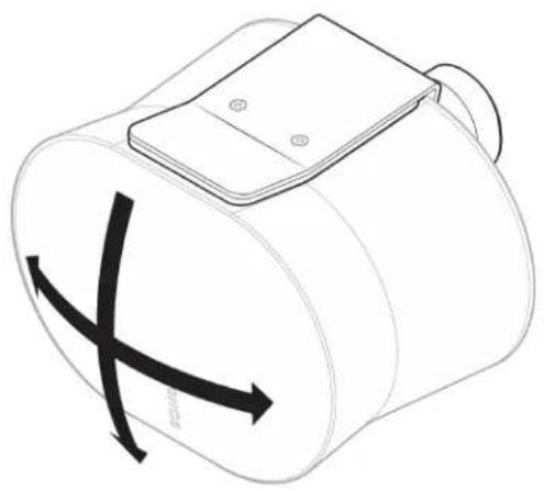 SONOS Era 300 - Fixation murale inversée (à l'envers) - 1
