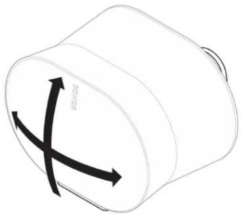 SONOS Era 300 - Fixation murale à l'endroit - 1