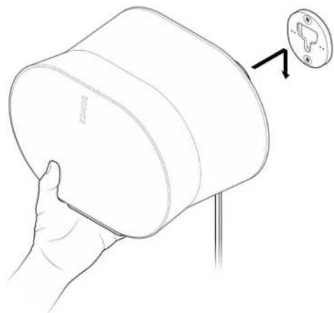 SONOS Era 300 - faites passer le câble d'alimentation - 3