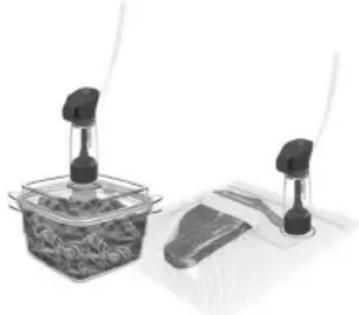 FOODSAVER FFS006X - Vákuový priezor sa automaticky zatvára. Zatváranie priezoru neblokujte. Priezor sa nepokúšajte zatvorit' silou ručne. - 1