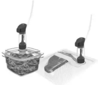 FOODSAVER FFS006X - Using FoodSaver™ accessories - 1