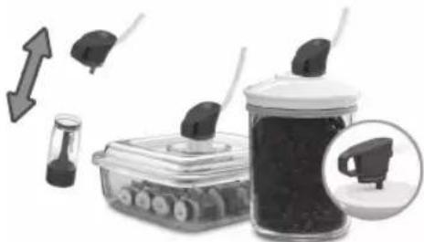 FOODSAVER FFS006X - Brug af FoodSaver™-tilbehør - 2