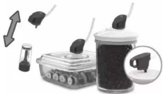 FOODSAVER FFS006X - FoodSaver™-tarvikkeiden käyttäminen - 2