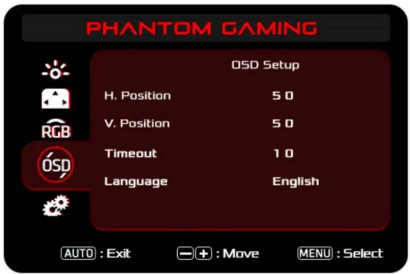 ASROCK PG34WQ15R2B - Menus OSD (Les descriptions pour le contrôle des fonctions) - 4