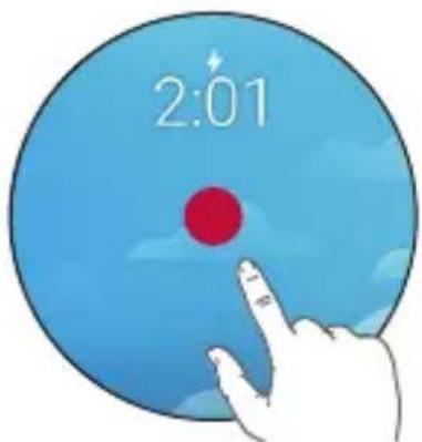 LG Watch Urbane 2nd Edition W200A - Conseils d'utilisation de l'écran tactile - 1
