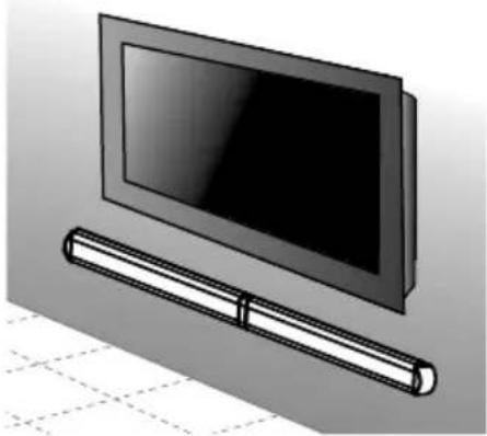 MEDION LIFE E64058 (MD 80022) - Variant aan de wand gemonteerde soundbar - 1