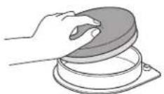 LG LUV350P - Pour nettoyer le filtre en mousse : - 3
