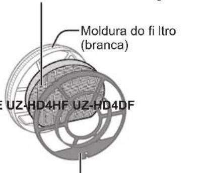 Moldura do fi itro (branca) UZ-HD4HF UZ-HD4DF
