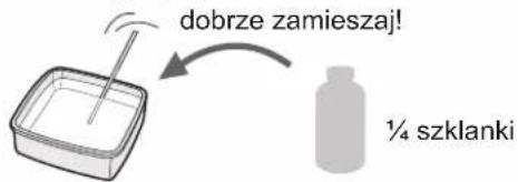 dobrze zamieszaj! ¼ szklanki