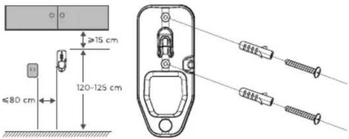 AMICA Joran Aqua VM 9003 - Монтаж на стенния държач - 1