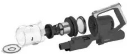 AMICA Joran Turbo VM 9012 - Reinigung und Instandhaltung des Staubsaugers - 1