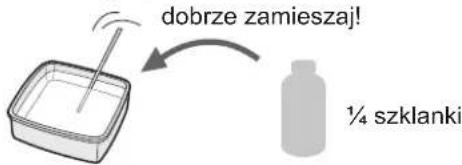 dobrze zamieszaj! ¼ szklanki
