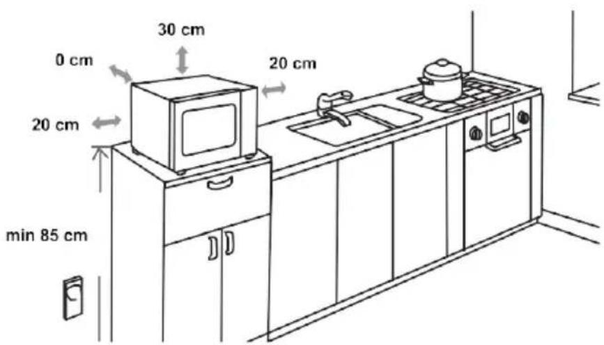 HISENSE H30MOBS10HC - DIMENZIJE ZA MONTAŽO - 1