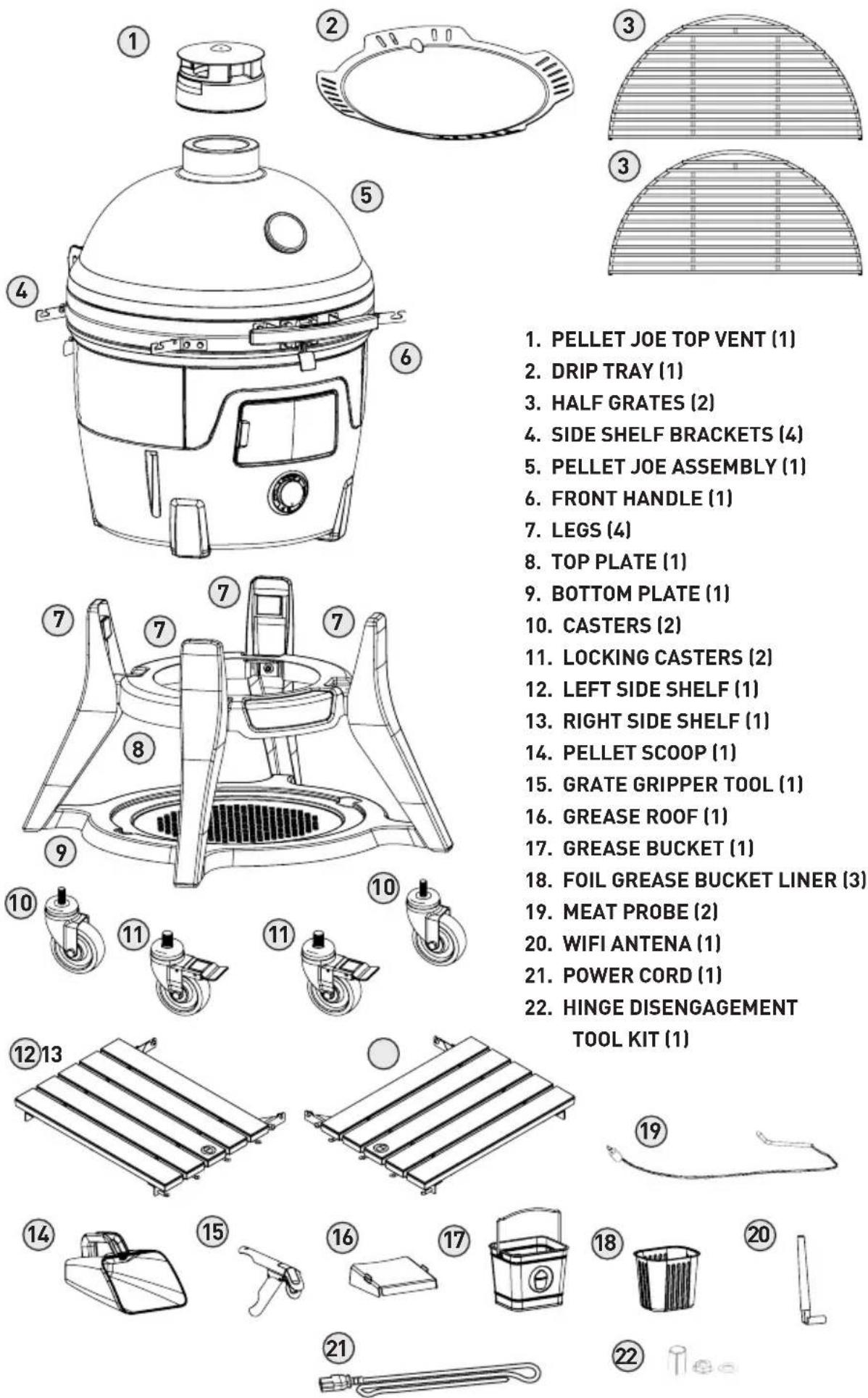 Kamado Joe Pellet - SAVE THESE INSTRUCTIONS - 2