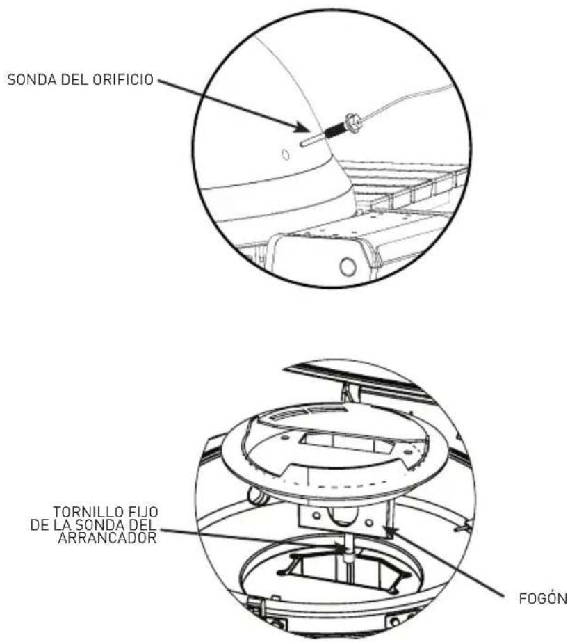 Kamado Joe Pellet - REEMPLAZO DE LA SONDA DEL ARRANCADOR - 1