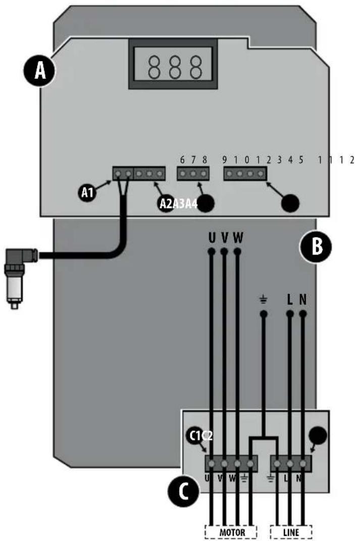 Pedrollo TISSEL200 - WIRING AND CONNECTIONS - 3
