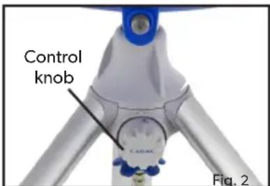 CADAC Grillo Chef 40 - Disconnecting and changing the gas supply - 1