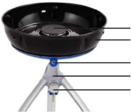 CADAC Grillo Chef 40 - Componentenlijst - 3