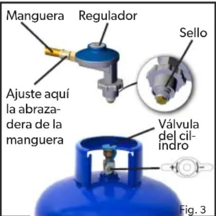 CADAC Grillo Chef 40 - Cómo verificar si su cilindro de gas está vacío - 2