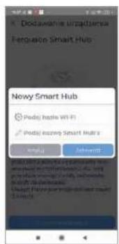 Ferguson Smart Hub FS2SH - Dodawanie bramki - 4