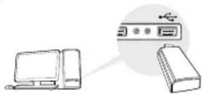 TP-LINK Archer T4UHP - Connecter à un ordinateur - 1