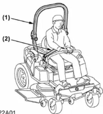 KUBOTA Z242KH - ROPS - 1
