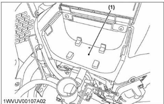 KUBOTA Z252KH - Remplacement de l'élément papier de filtre à air (Z242KW, Z252KW) - 4