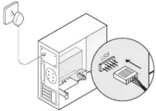 TP-LINK Archer TX20E - Forbind til en computer - 2
